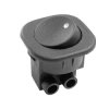 Przełącznik klawisz XL-107-7C styki srubowe okrągły czarny ON/OFF 6A/250V / 0579