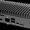 A-RA18-M1B Case for Raspberry Pi CM5, aluminum, black, passive cooling