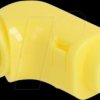 88123 Cable protector, 90° adapter, 8 pieces, yellow