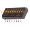 DIP switch, 8-way (HDS08TV) - Apem
