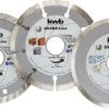 kwb 797080 Tarcza tnąca diamentowa Średnica 115 mm Średnica otworu 22 mm 3 szt.
