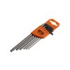 Bahco BE-9765 Allen Key Set 6-Piece Ball-Head in Plastic Holder