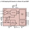 Low Power 14-Bit, 400ksps Sampling ADC Converter with Serial I/O