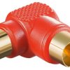 Adapter Cinch 90 Czerwony - Wersja Kolorystyczna Czerwony