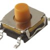 Klosz do przycisku dotykowego SPST 50 mA przy 32 V DC IP67 5.2mm 2.6mm