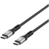 Manhattan 356381 Fast USB-C to USB-C Cable (240W), 2m, 240W Laptop Charging + H
