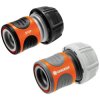 GARDENA 18275-20 Hose Connector 19mm Auto Water Stop Frost-Resistant