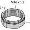 Turck 6936166 Akcesoria połączeniowe czujnika/aktuatora SECHSKANTMUTTER M16X1.5. SW17, 1 szt.