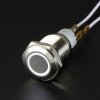 Adafruit Rugged Metal On/Off Switch with White LED Ring