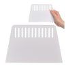 Skrobak Do Usuwania Folii Plastikowy Trapez 18x13cm #900 Do Tapet Bezbarwny