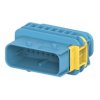 Obudowa złącza 15-pinowe TE Connectivity 2-rzędowe 10 or 30A Heavy Duty Sealed Connector Series Montaż na kablu Przewód