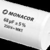 MKTA-680 MKT foil capacitor, 68 µF, 250 V