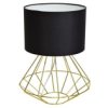 Lampa Stojąca Lupo Black/Gold 1Xe27 Mlp6272 Milagro