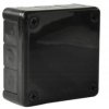 Puszka natynkowa hermetyczna pusta 98x98x42mm IP55 czarna