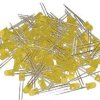 Opencircuit Yellow 3mm diffuse LED - 50 pieces