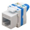 Samozaciskowy Moduł Keystone Rj45 Kat.6A U/