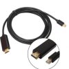 Kabel przyłącze wtyk mini Displayport - wtyk HDMI 10,8Gb/s 4K 30Hz wideo HD 3D HDCP 1.4 DP52 /1,5m/