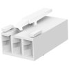 Socket housing, 3 pole, pitch 5 mm, straight, natural, 5-1241961-8