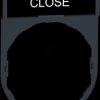 ZBY2314 Legend holder 30x40 mm with sign 8x27 mm with CLOSE lettering