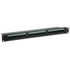 VALUE Patch panel kat. 6 (klasa E) 19, 24P, nieekranowany, czarny