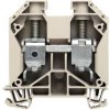 Through terminal block, screw connection, 2.5-35 mm², 2 pole, 125 A, 8 kV, dark beige, 1029000000