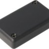 ABS miniature enclosure, (L x W x H) 60 x 35 x 15 mm, black (RAL 9005), IP54, 1551JBK