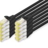 kabel LAN Digitus DK-1644-A-050-BL-10, 1 szt., RJ45, CAT 6a, S/FTP, 5.00 m, czarny