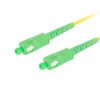 PATCHCORD ŚWIATŁOWODOWY SM SC/APC-SC/APC SIMPLEX 3.0MM LSZH G657A1 2M ZÓŁTY LANBERG