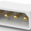 Pin header, 4 pole, pitch 5.08 mm, straight, natural, 1586515-2