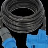 1168650510 Camping CEE cable with angled coupling, 10 m, black