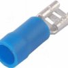 Konektor płaski żeński izolowany 4.8mm 0.8mm 1.5-2.5mm² - końcówka kablowa z tulejką miedzianą SGE