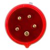 Wtyczka Przenośna 16A 5P 400V Czerwona Ip44 Turbo Shark 015-6Tt