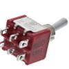 Przełącznik Wł.-wł.-(wł.) średnica wycięcia 6.35mm DPDT TE Connectivity Montaż panelowy długość przełącznika 12.19mm