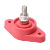 Red Positive M10 Stud Large Base Power Distribution Post 150A