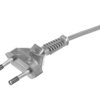 Przewód przyłączeniowy bez wyłącznika 300cm srebrny SP-300/2X0,75/-SRB YNS10000467