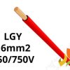 Przewód LGY 16 mm2 czerwony (450/750V) jednożyłowy linka H07V-K (bębnowy) IG2005.05 BITNER