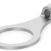 Uninsulated ring cable lug, 0.3-1.42 mm², AWG 22, 9.91 mm, metal, 34115