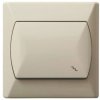 AKCENT Wyłącznik schodowy beżowy ŁP-3A/01 OSPEL