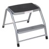 Schodki przenośne 2-stopniowe Stal wysokość 0.375m RS PRO