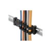 Icotek KZL39 Strain Relief Strip Polyamide Black For TS35 Rails