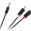 Przyłącze kabel JACK/RCA 3,5mm/2XRCA 10m cabeltech