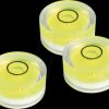 207459 Spirit level vials, set of five, 18 x 9 mm
