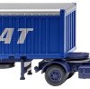 Wiking 052604 H0 Model ciężarówki Scania Przyczepa kontenerowa 20' MAT