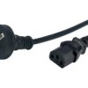 Przewód Zasilający Australia Ac-Aus Iec C13 - Posac-C13as/Nzs18 Czarny 1.8M