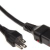 Przewód zasilania złącze A: IEC C19, złącze B: Wtyk amerykański typu B 2m 16 A 250 V