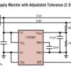 Precision Dual Supply Monitors with One Pin-Selectable Threshold and One Adjustable Input