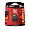 Karta pamięci EMTEC micro SD / SDHC 16GB klasa 4 z adapterem