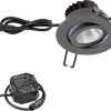 Oświetlenie Power-LED, obrotowe z zasilaczem, IP65