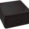 Skrzynka przyłączeniowa Wiska Combi 1010/leer/S, IP66/IP67, (D x S x W) 140 x 140 x 82 mm, czarny, 1 szt.