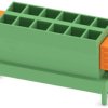 Direct connector, 6 pole, pitch 5 mm, straight, green, 1016288
